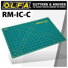 Olfa Mat Rotary 430 X 280mm Metric & Inch Double Sided
