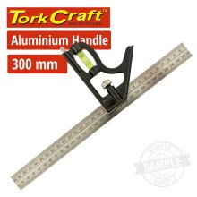 Tork Craft Alumminium Handle Combination Square