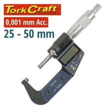 Tork Craft Micrometer 25-50mm Digital