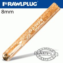 RAWLPLUG R-Cas-V Vinylester Spin-In Capsules For Threaded Rods 8Mm RAWLPLUG R-Cas-V Vinylester Spin-In Capsules For Threaded Rods 8Mm