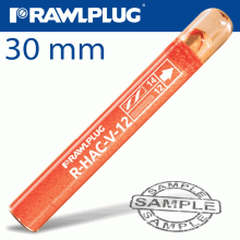 RAWLPLUG R-Hac-V Vinylester Hammer-In Glass Capsules 30Mm