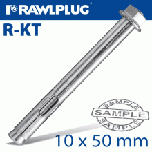 RAWLPLUG R-Kt Sleeve Anchor 10X50Mm X50 Per Box RAWLPLUG R-Kt Sleeve Anchor 10X50Mm X50 Per Box