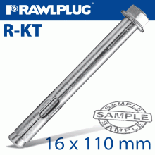 RAWLPLUG R-Kt Sleeve Anchor 16X110Mm X20 Per Box RAWLPLUG R-Kt Sleeve Anchor 16X110Mm X20 Per Box
