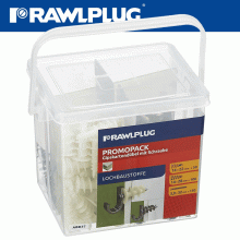RAWLPLUG Nyl & Metal Mix For Drywll+Screws X400-Tub