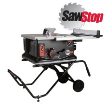 SawStop Jobsite Saw 250mm With Mobile Cart