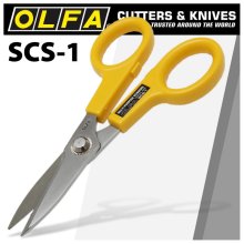 Olfa Scissors W/Serrated Ss Blades