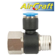 Pu Hose Fitting Tee 6mm X 1/4"F X 1/4"M