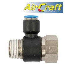 Pu Hose Fitting Tee 6mm X 3/8"F X 3/8"M