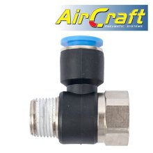 Pu Hose Fitting Tee 10mm X 3/8"F X 3/8"M