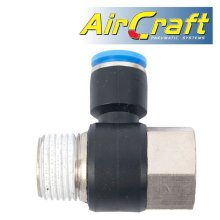 Pu Hose Fitting Tee 10mm X 1/2"F X 1/2"M