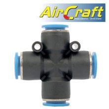 Pu Hose Fitting 4 Way Connector 12mm