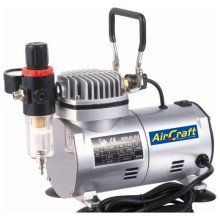 Air Craft Compressor For Airbrush 1 Cyl. W/Reg & Filter (As18-2)