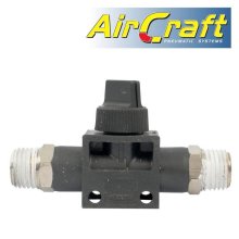 Pu Hose Fitting Valve 1/4"M X 1/4"M