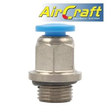 Pu Fitting Str. Stud W/O-Ring 4mm-1/8" M