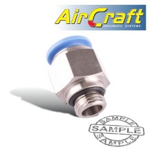 Pu Fitting Str. Stud W/O-Ring 12mm-1/4" M