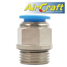Pu Fitting Str. Stud W/O-Ring 12mm-1/2" M