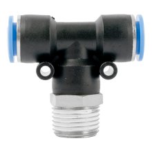 Pu Hose Fitting Tee 12mm-1/2 M