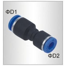 Air Craft Pu Hose Fitting Reducer 10mm-8mm