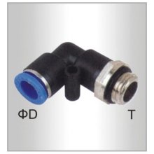 Air Craft Pu Hose Fitting Elbow W/O-Ring 8mm-1/2 M