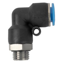 Air Craft Pu Hose Fitting Elbow W/O-Ring 10mm-1/4 M