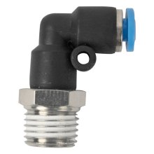 Air Craft Pu Hose Fitting Elbow 4mm-1/4 F