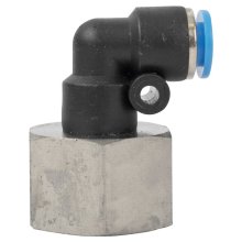 Air Craft Pu Hose Fitting Elbow 6mm-1/2 F