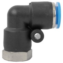 Air Craft Pu Hose Fitting Elbow 8mm-1/8 F