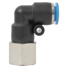 Air Craft Pu Hose Fitting Elbow 8mm-1/4 F