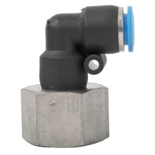 Air Craft Pu Hose Fitting Elbow 8mm-1/2 F