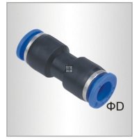 Air Craft Pu Hose Fitting Equal Joiner 12mm