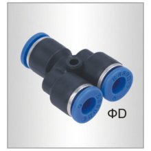 Air Craft Pu Hose Fitting Y Joint 8mm