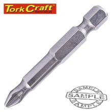 Tork Craft Stainless Screwdriver Bit Ph2 X 50mm Red Shank