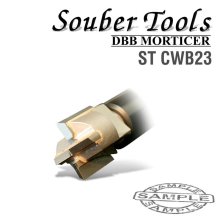 Souber Tools Carbide Tipped Cutter 23mm /Lock Morticer For Wood Screw Type