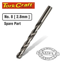Tork Craft Replacement Drill Bit 2.8mm For Screw Pilot #8