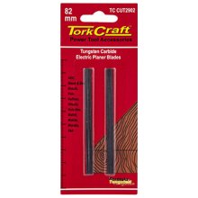 Tork Craft Planer Knives Tungsten 82mm Pair