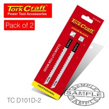 Tork Craft U-Shank Jigsaw Blade 6tpi Wood 4mm