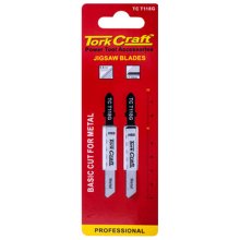 Tork Craft T-Shank Jigsaw Blade For Metal .8mm 28tpi 75mm