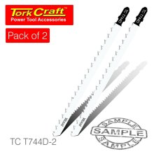 Tork Craft T-Shank Jigsaw Blade For Wood Speed Cutter 4mm 6tpi 180mm