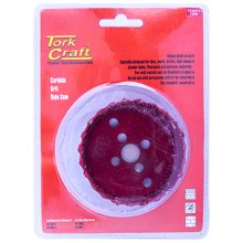 Tork Craft Hole Saw Carbide Grit 73mm - Red