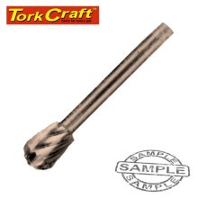 Tork Craft Mini H/Speed Cutter 6.4mm Round Point 3.2mm Shank