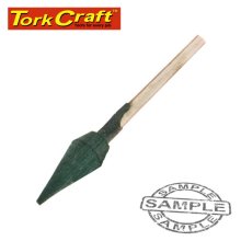 Tork Craft Mini Rubber Polishing Point 6.4mm Sharp Point 2.4mm Shank