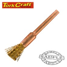 Tork Craft Mini Brass Brush 3.2mm End 3.2mm Shank