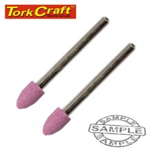 Tork Craft Mini Grinding Stone 6.4mm Cyl./Cone 3.2mm Shank