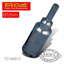 Tork Craft Diamond Core Bit 12mm For Tiles Tork Craft Diamond Core Bit 12mm For Tiles