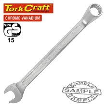 Tork Craft deep offset combination spanner 15mm