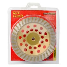 Tork Craft Dia. Cup Wheel 180mm X M14 Turbo Laser Welded