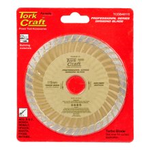 Tork Craft Diamond Blade Turbo Wave 115mm X 22.22mm