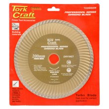 Tork Craft Diamond Blade 200x25.4mm Turbo