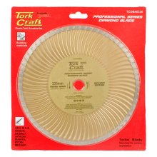 Tork Craft Diamond Blade 230mm Turbo Wave Profesional