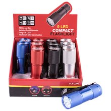 Tork Craft Compact LED Flashlight (x12 Flashlights)